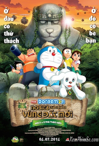 Doraemon: Nobita Thám Hiểm Vùng Đất Mới - Vietsub
